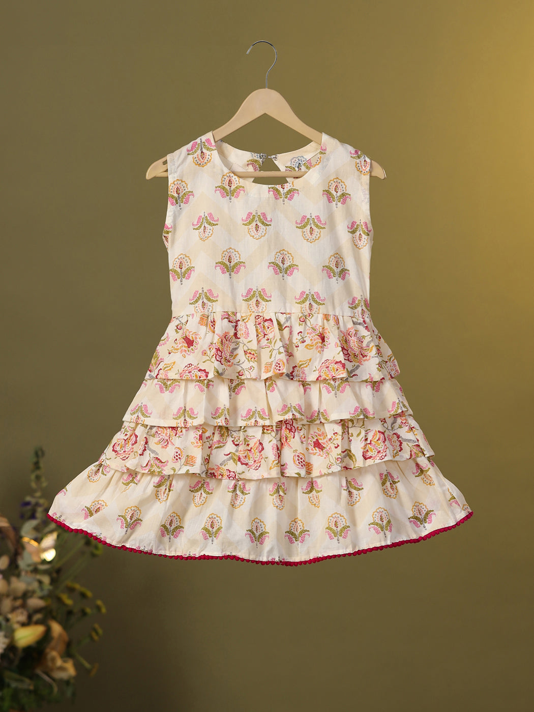 Floral Tiered Frock