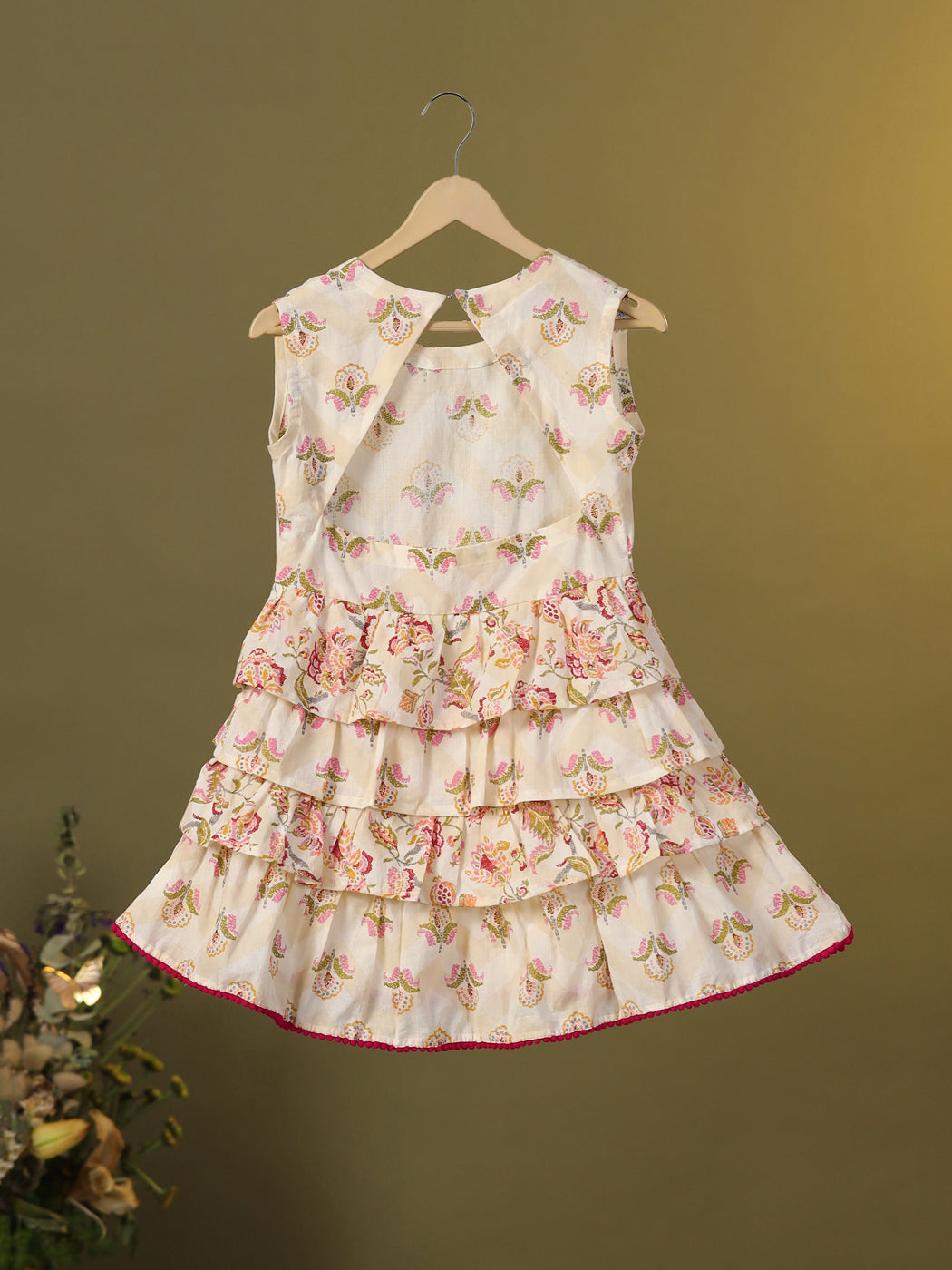 Floral Tiered Frock