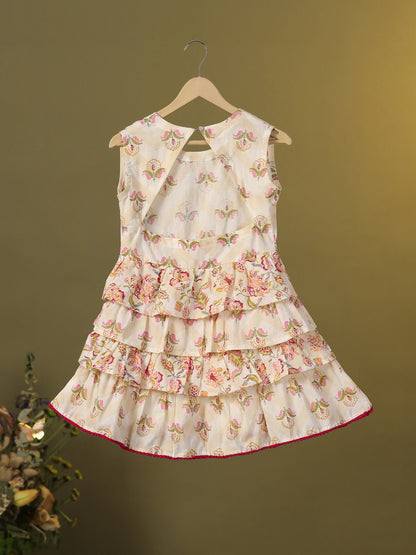 Floral Tiered Frock