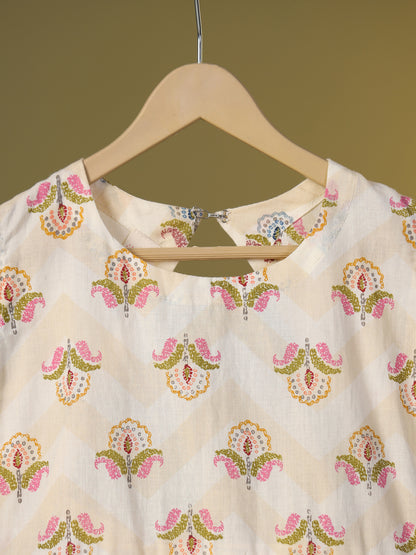 Floral Tiered Frock