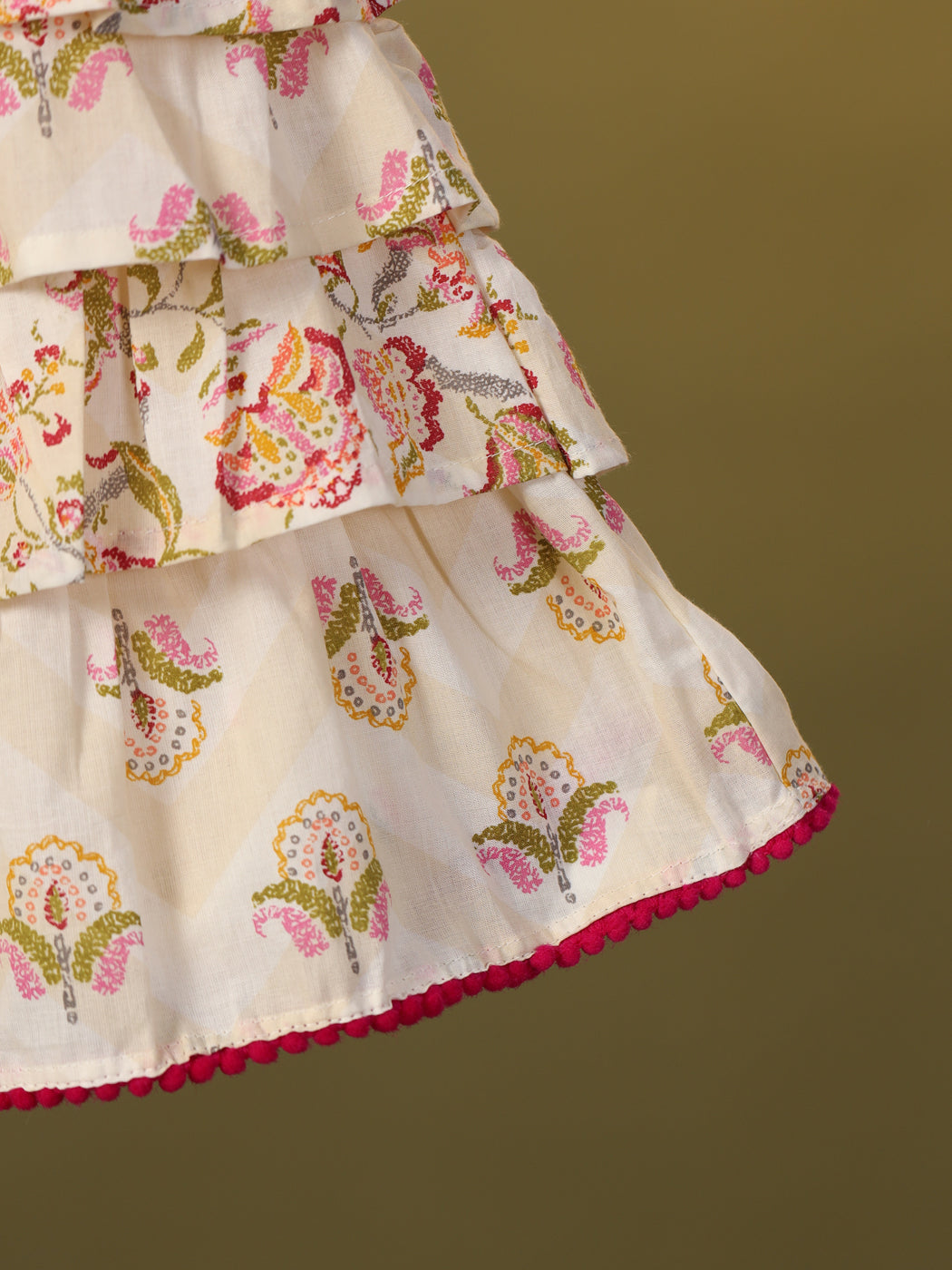 Floral Tiered Frock