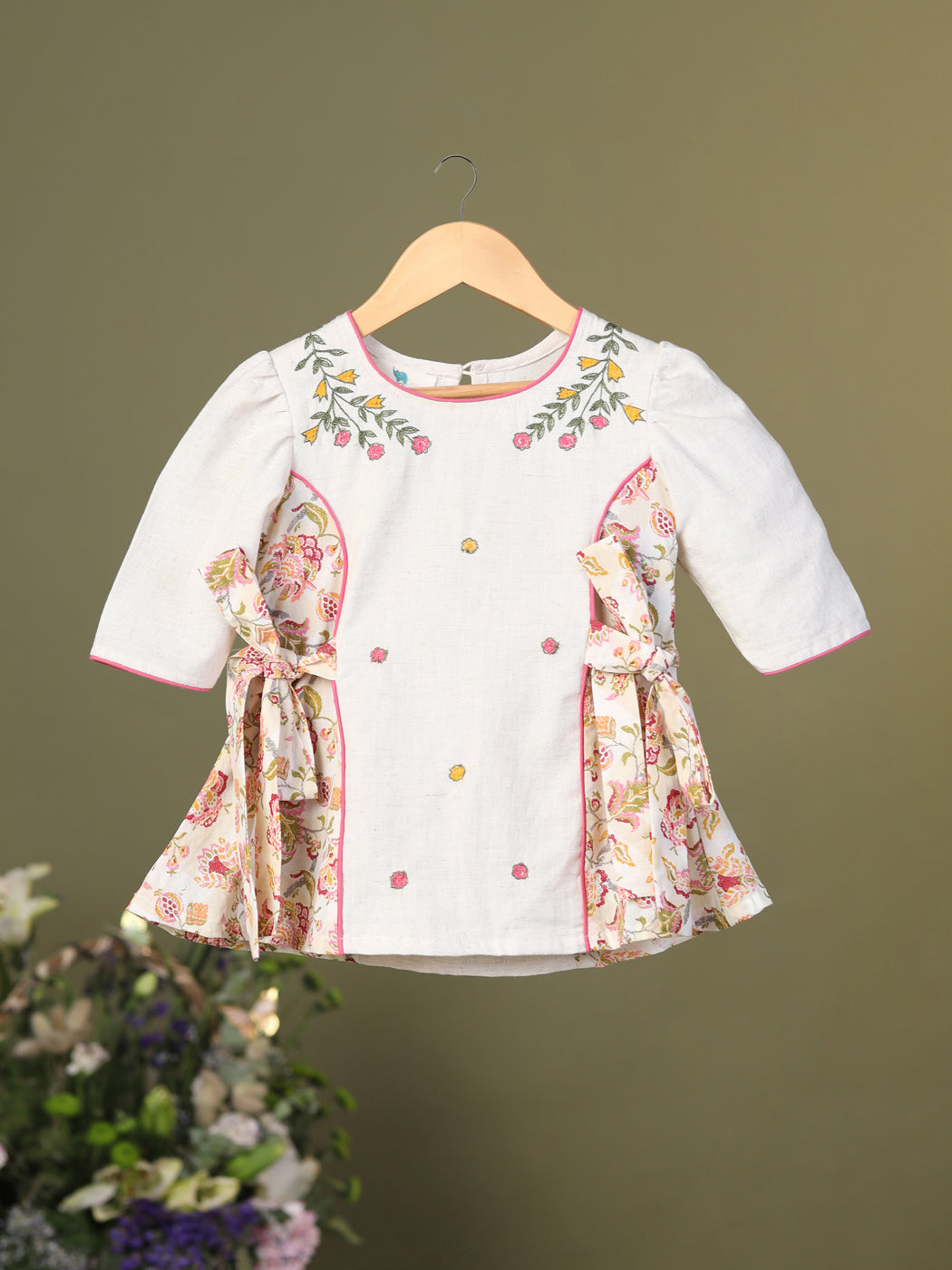 Embroidered Sharara Set