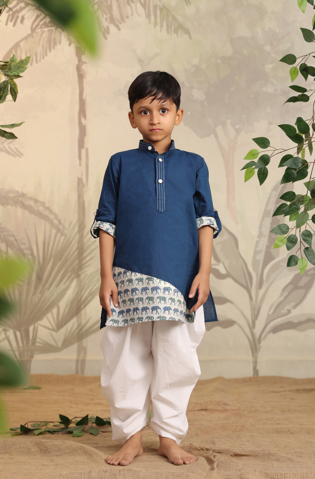 BOY ELEPHANT DHOTI SET