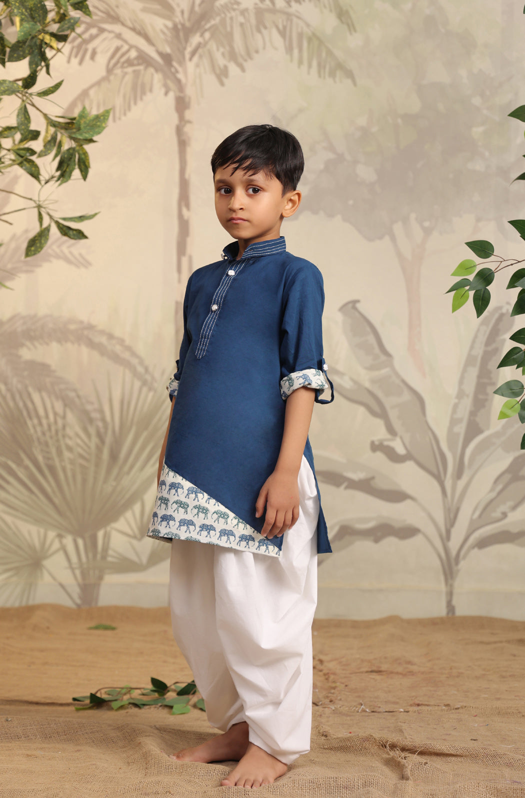 BOY ELEPHANT DHOTI SET
