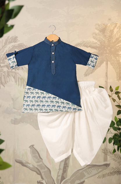 BOY ELEPHANT DHOTI SET