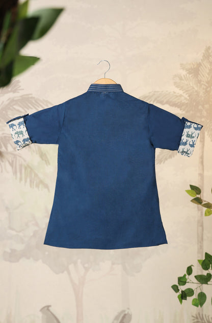 BOY ELEPHANT DHOTI SET