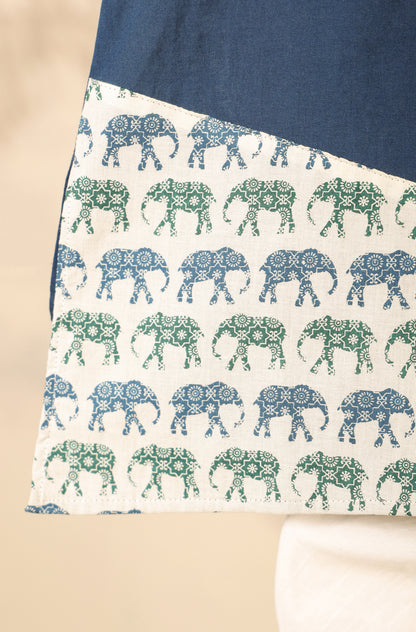 BOY ELEPHANT DHOTI SET