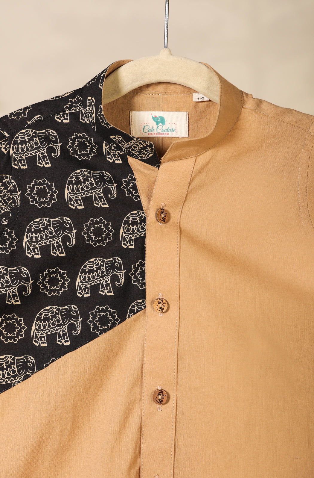 BOY ELEPHANT SHIRT SET