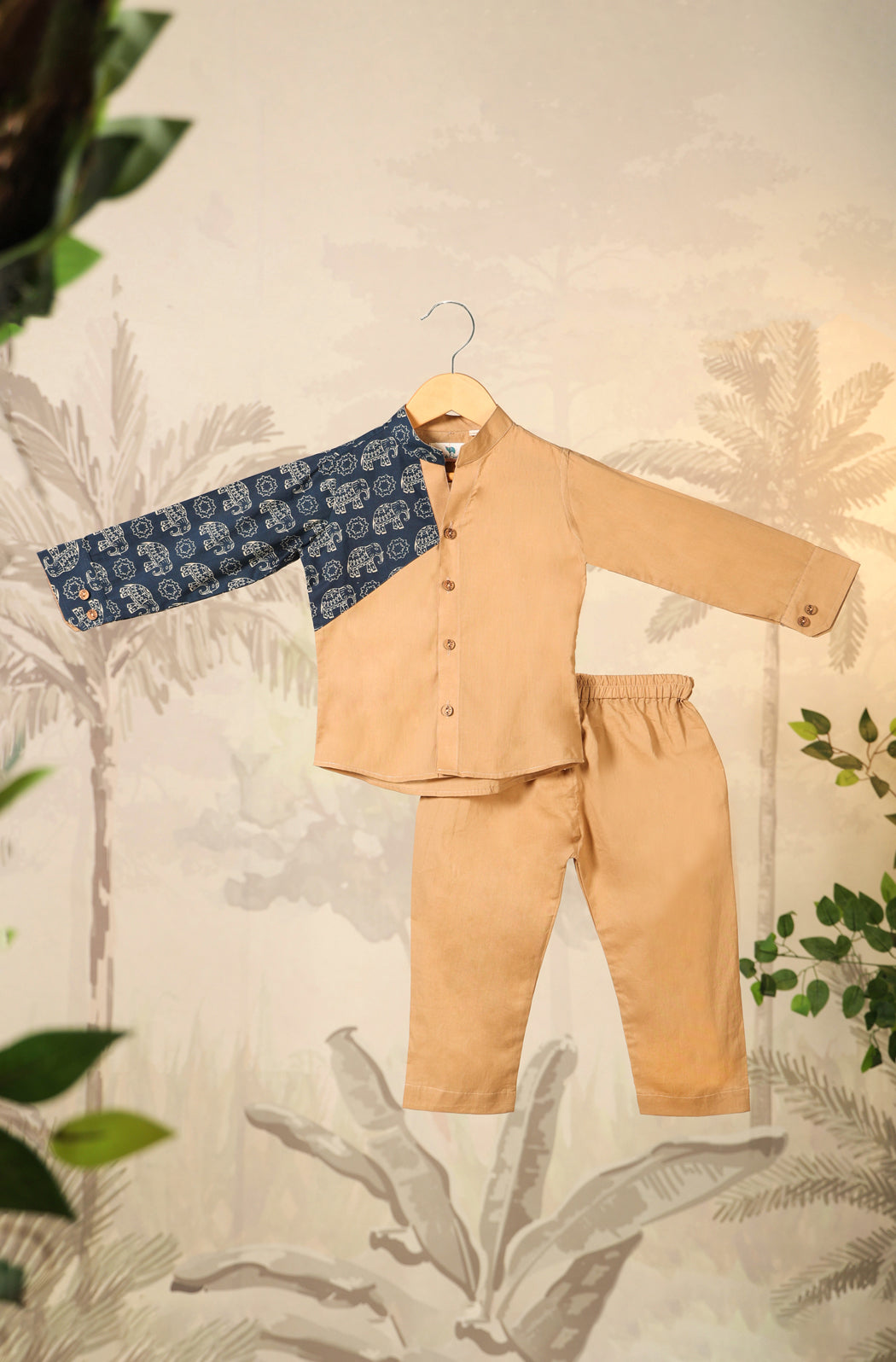 BOY ELEPHANT SHIRT SET