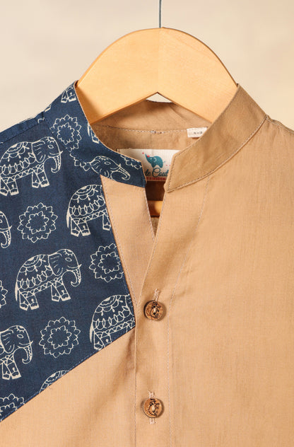 BOY ELEPHANT SHIRT SET