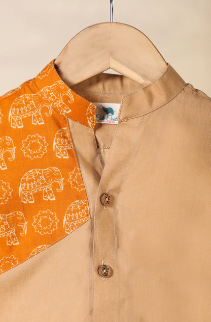 BOY ELEPHANT SHIRT SET