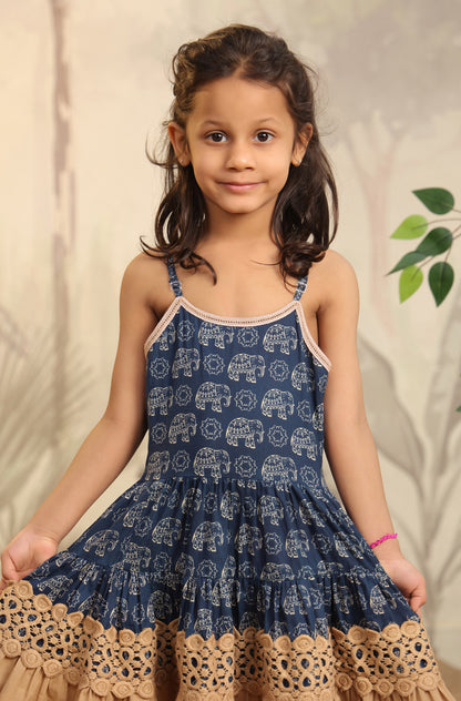 GIRL ELEPHANT FROCK