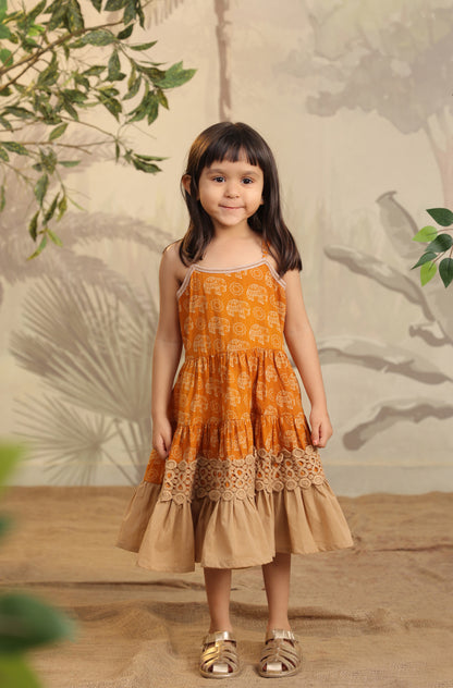 GIRL ELEPHANT FROCK