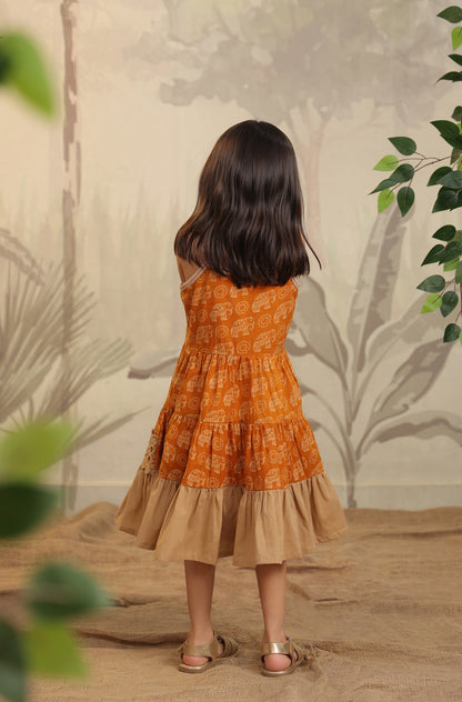 GIRL ELEPHANT FROCK