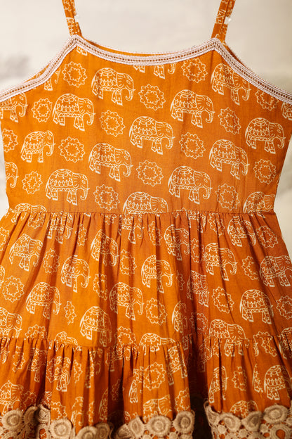 GIRL ELEPHANT FROCK