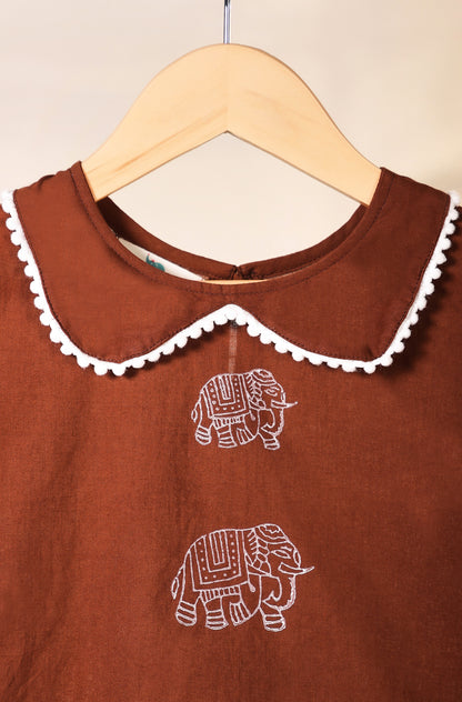 GIRL ELEPHANT TOP SET