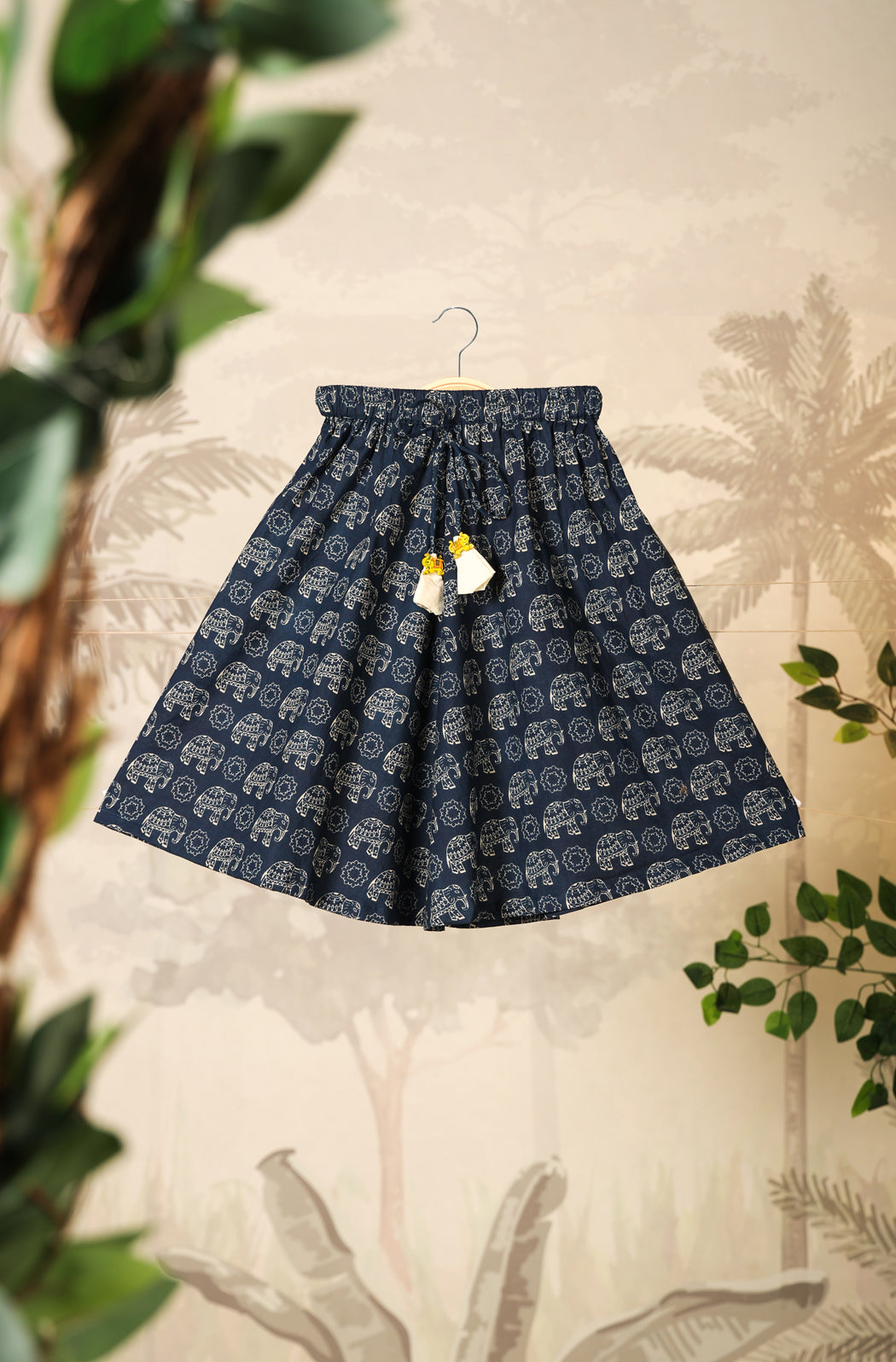 GIRL ELEPHANT SKIRT TOP SET