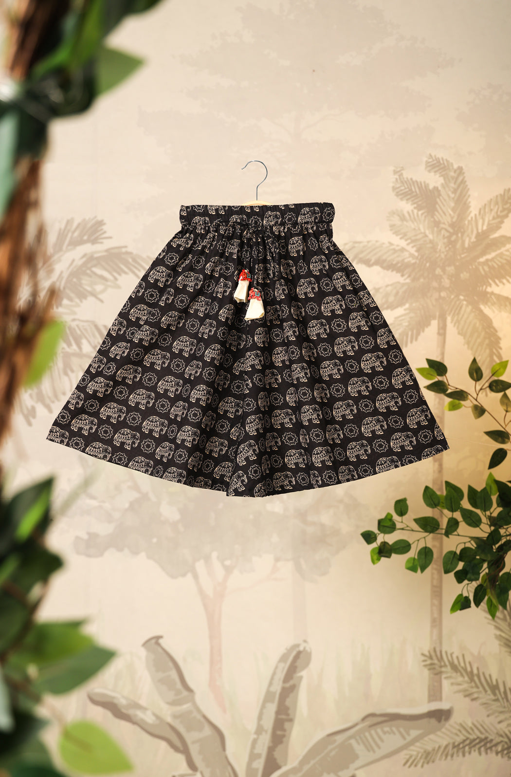 GIRL ELEPHANT SKIRT TOP SET