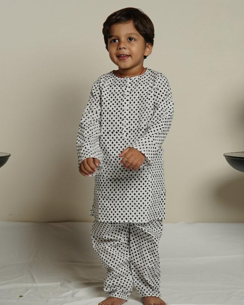 Black Diamond Kurta cum Co-ord Set