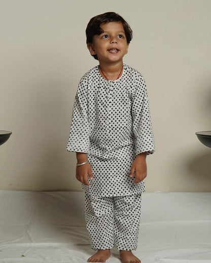 Black Diamond Kurta cum Co-ord Set