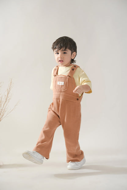 Mocha dungaree