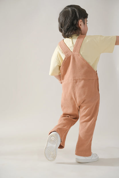 Mocha dungaree