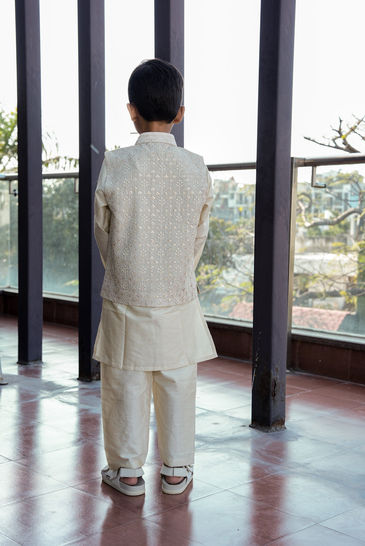 Kurta Pajama With Nehru Jacket