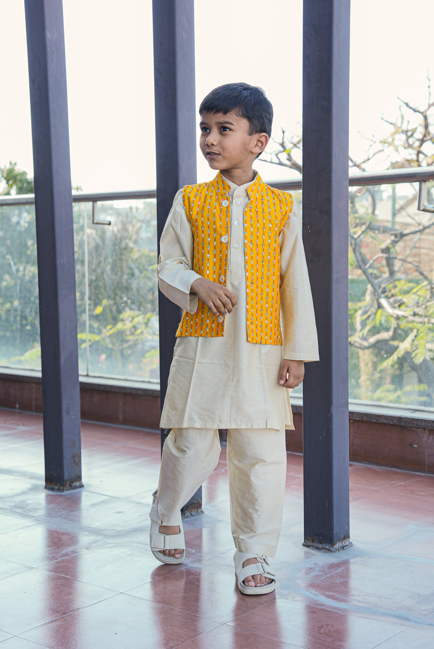 Kurta Pajama With Nehru Jacket