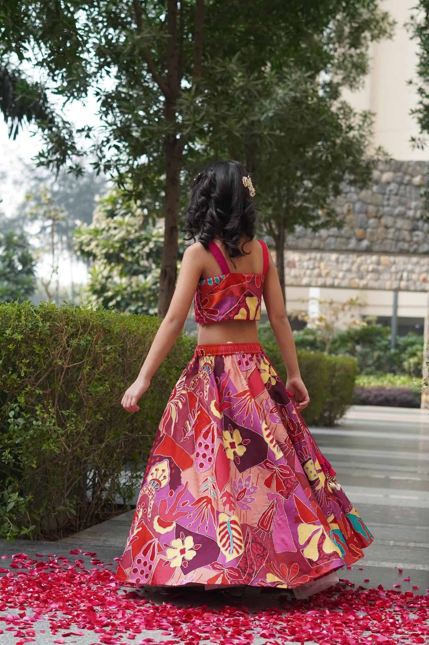 PRINTED LEHENGA SET