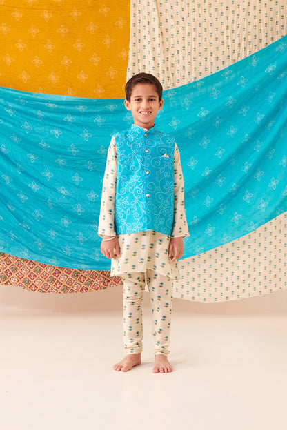 BOY BANDHANI 3PC  BANDI SET