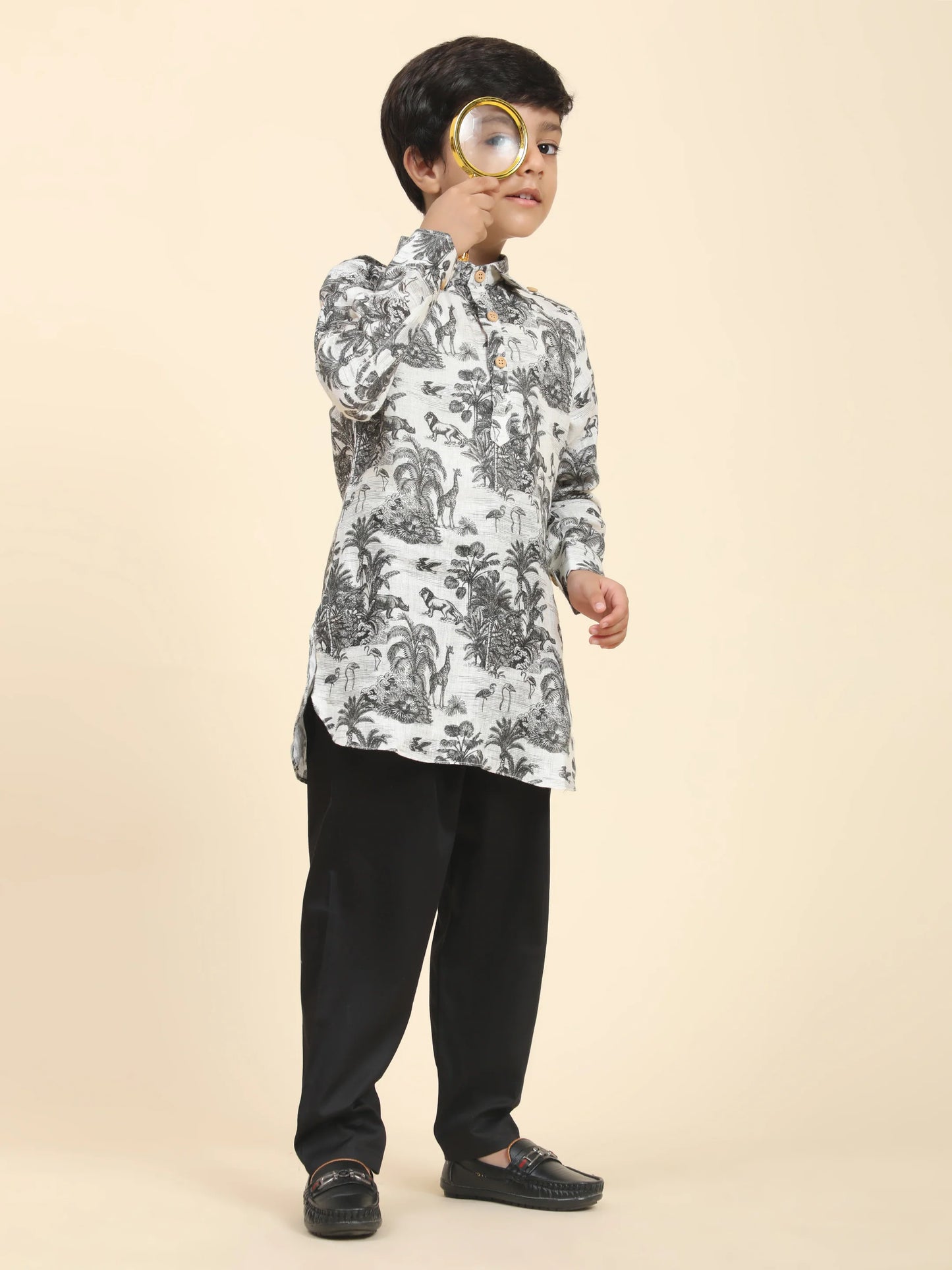 WILDLIFE KURTA SET