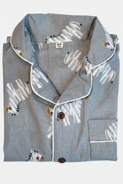 Gentle Zebras night suit