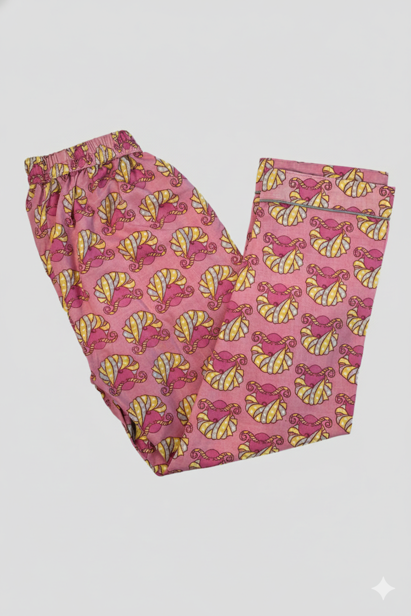 Blush Turban Tales Night Suit