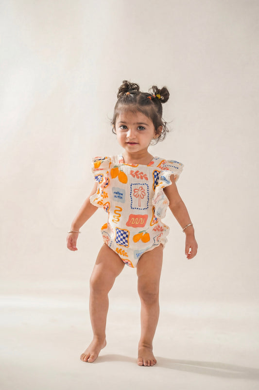 Lucy romper - Limoncello