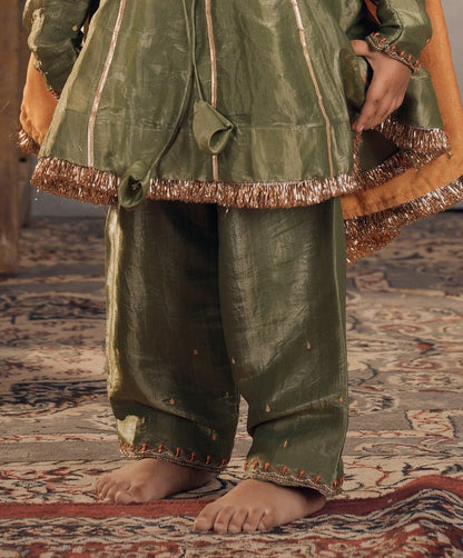 OLIVE PUNJABI SET