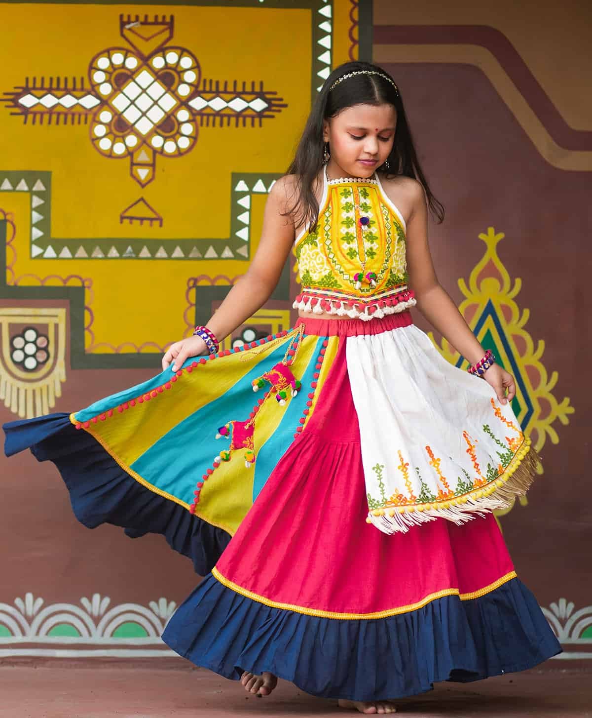 Navratri girl dress best sale