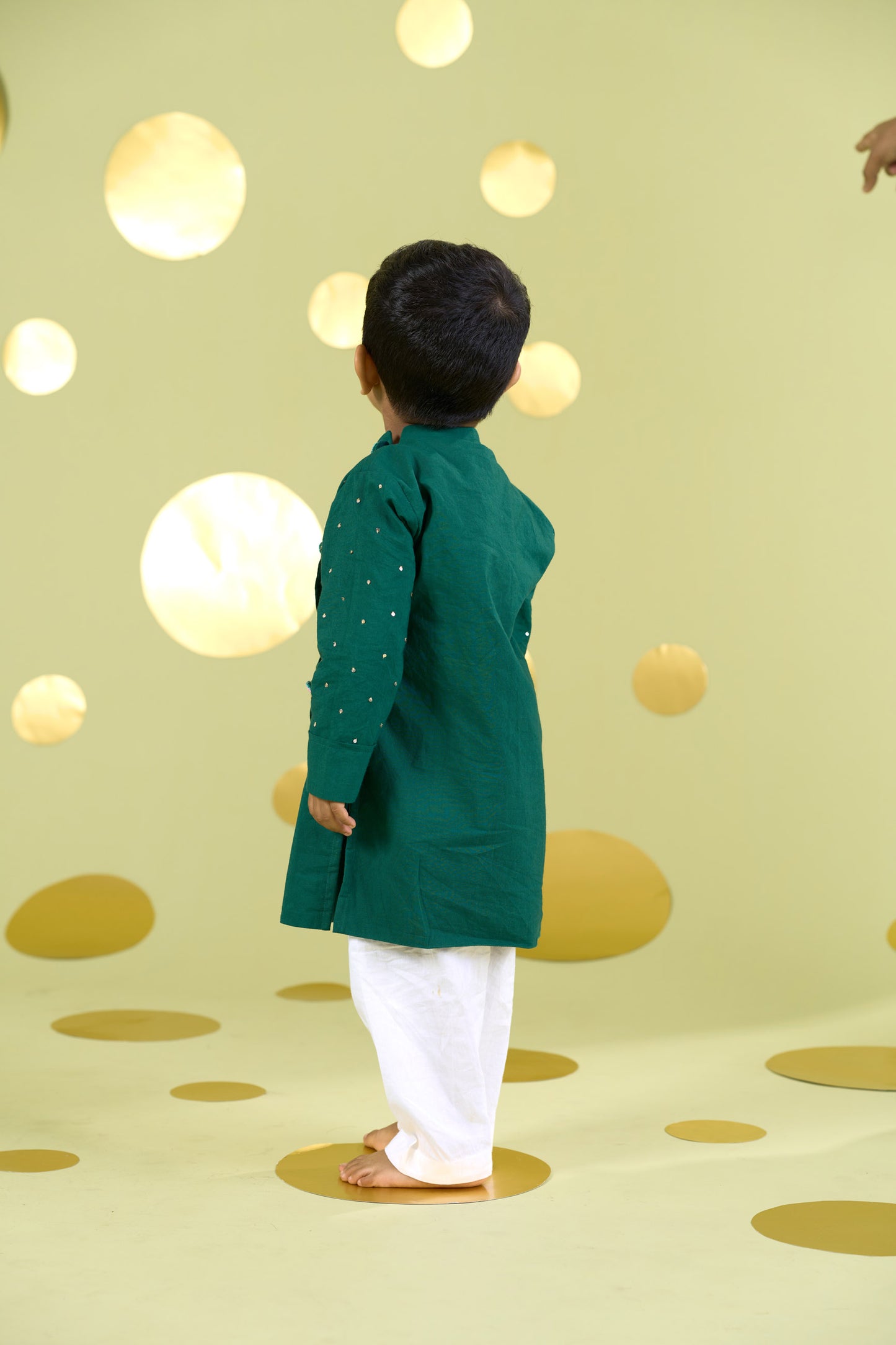 GREEN BIRD KURTA