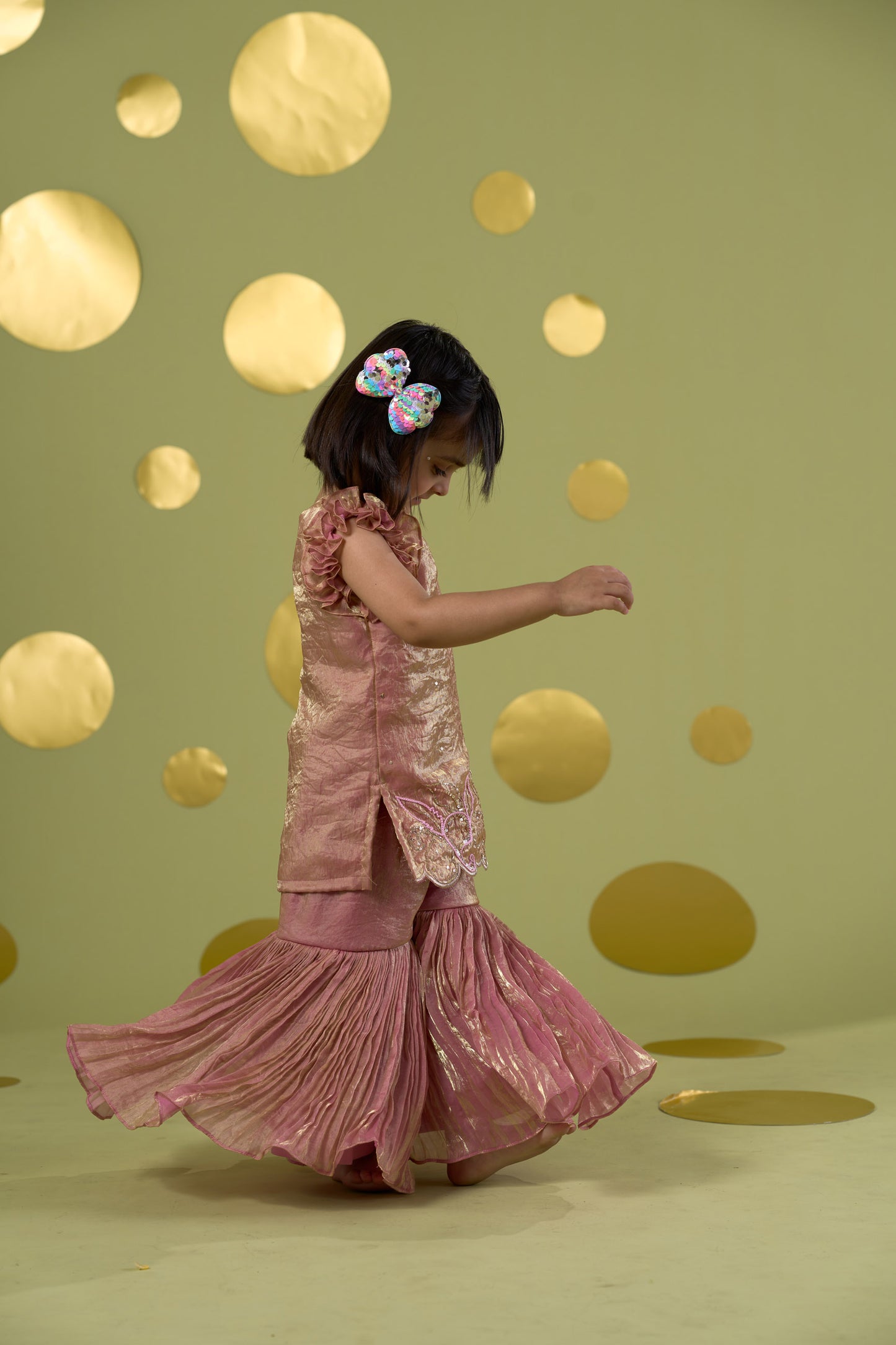 PINK BIRD SHARARA MIRROR SET