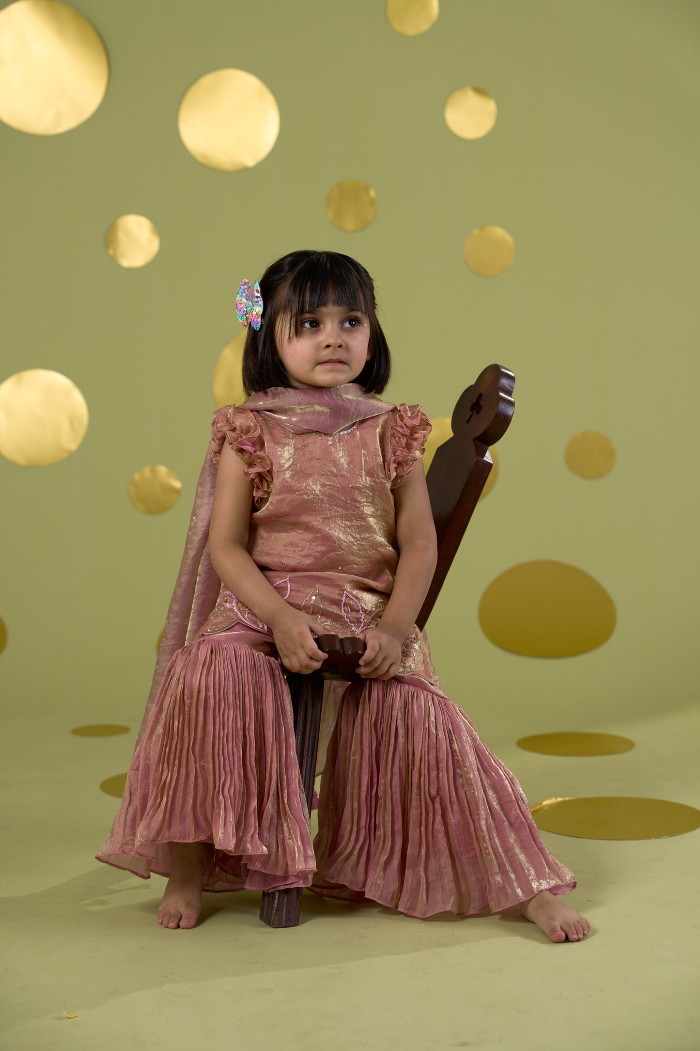 PINK BIRD SHARARA MIRROR SET