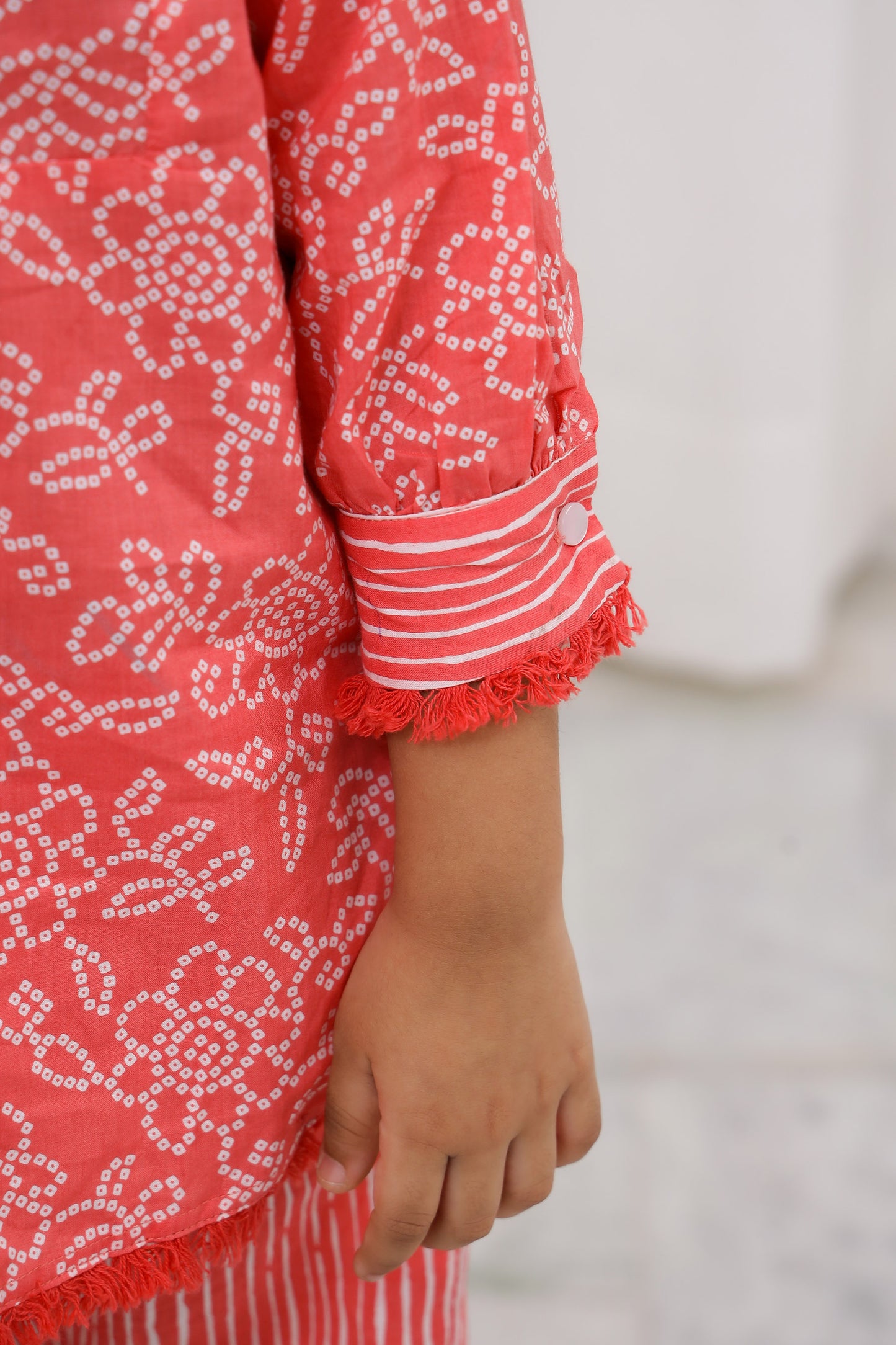 ORANGE-BANDHANI-KURTI-SALWAR