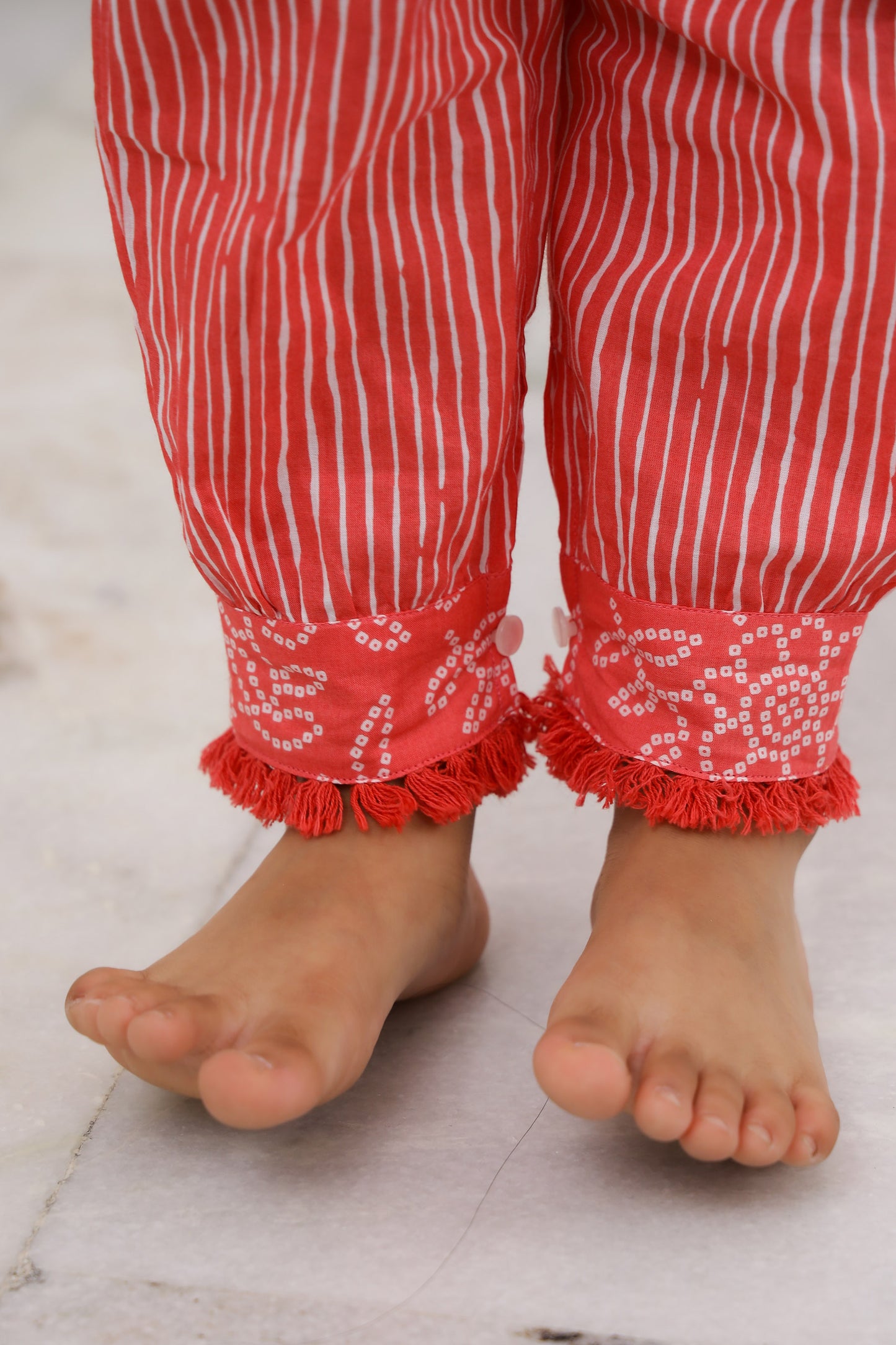 ORANGE-BANDHANI-KURTI-SALWAR