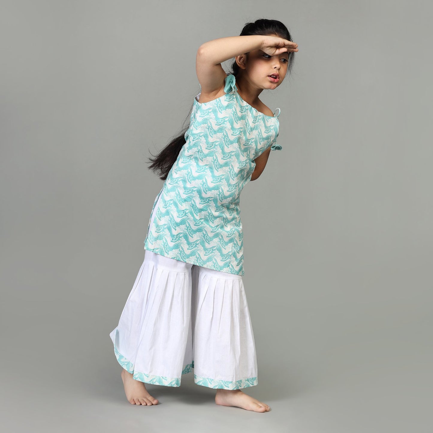 COTTON KURTA SHARARA