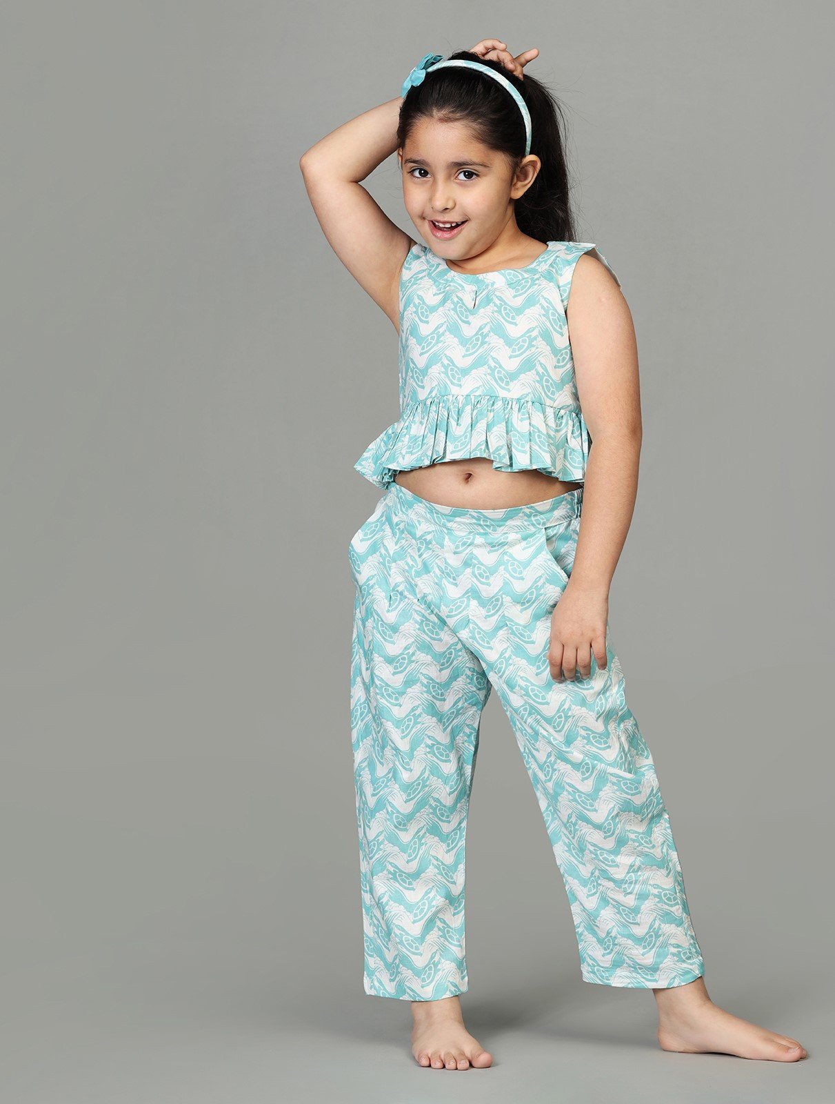 COTTON CROP TOP & PANT