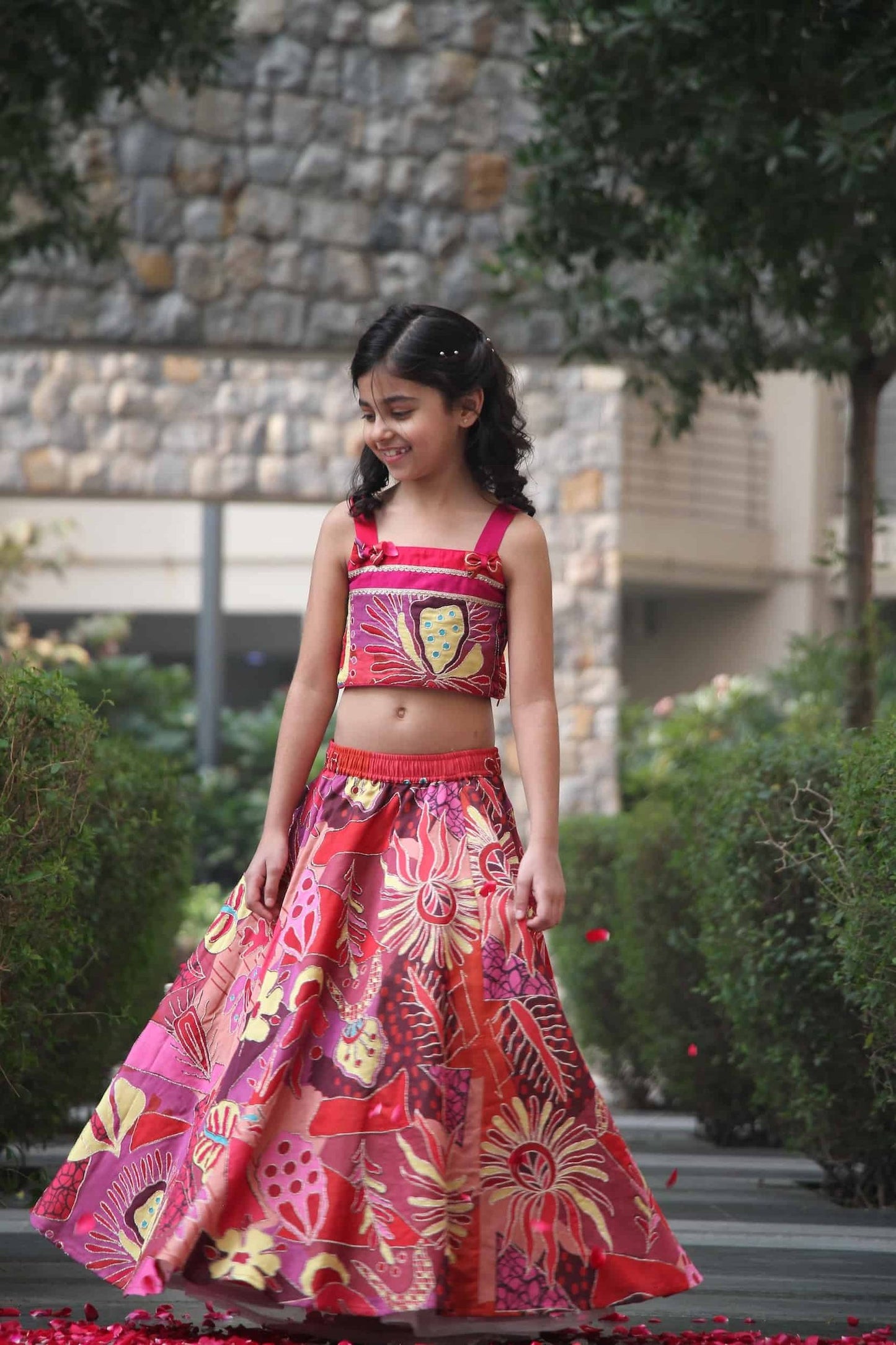PRINTED LEHENGA SET