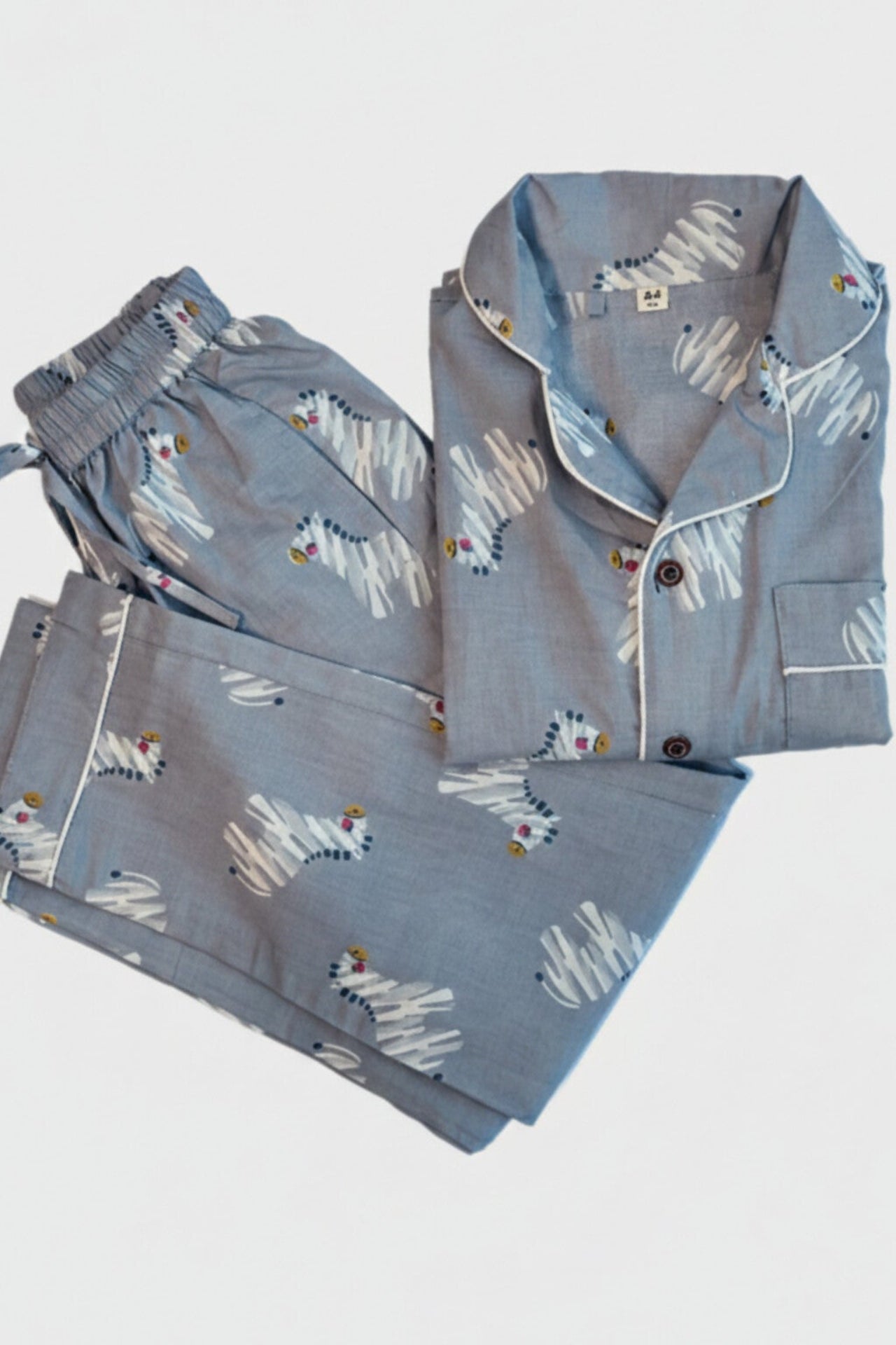 Gentle Zebras night suit