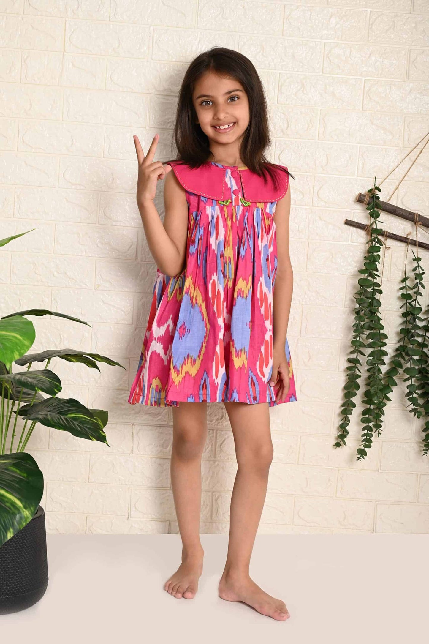 UNICORN IKAT DRESS