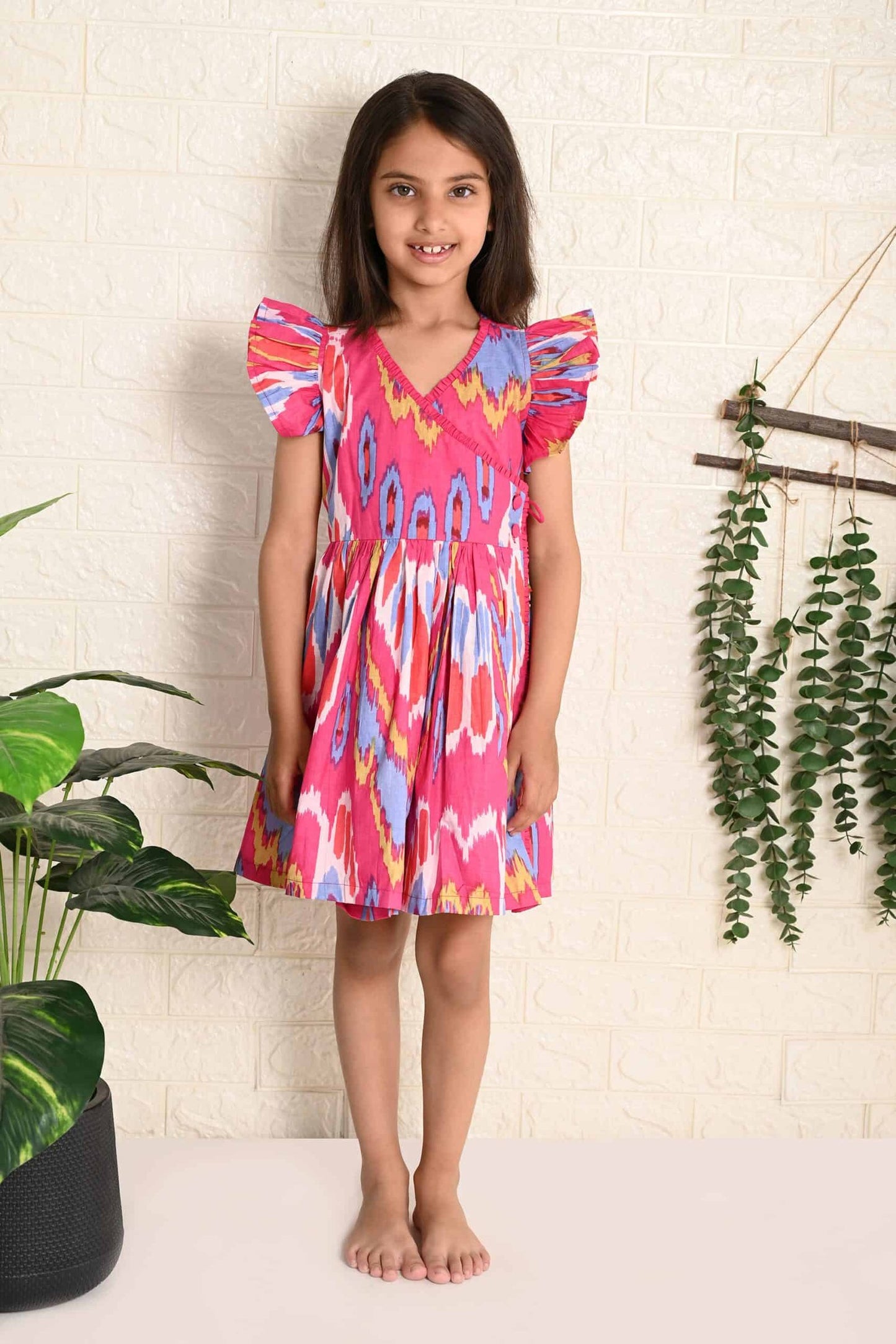 BOUQUET IKAT DRESS