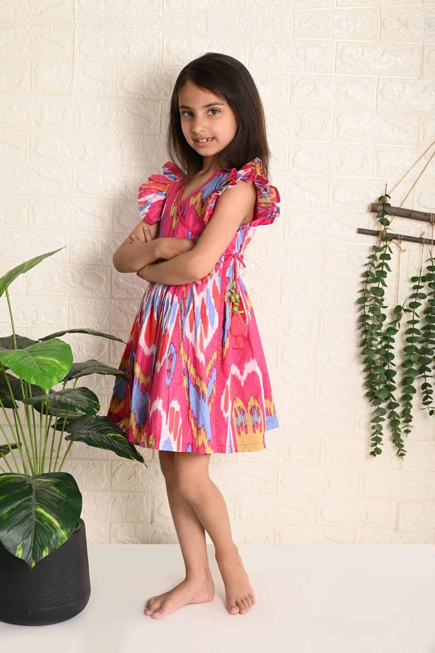 BOUQUET IKAT DRESS