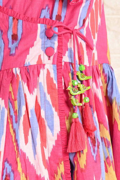 BOUQUET IKAT DRESS