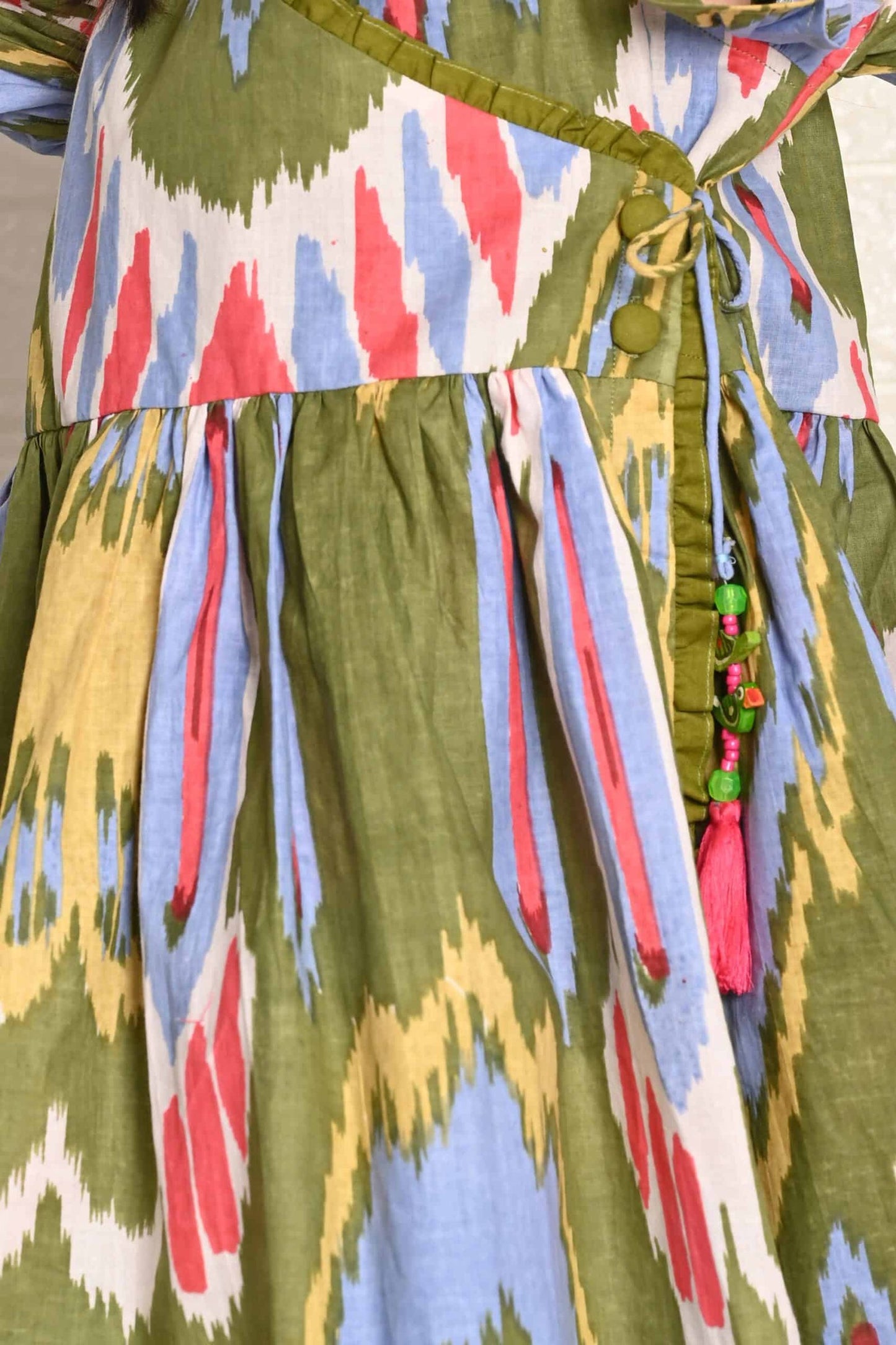 MAPLE IKAT DRESS
